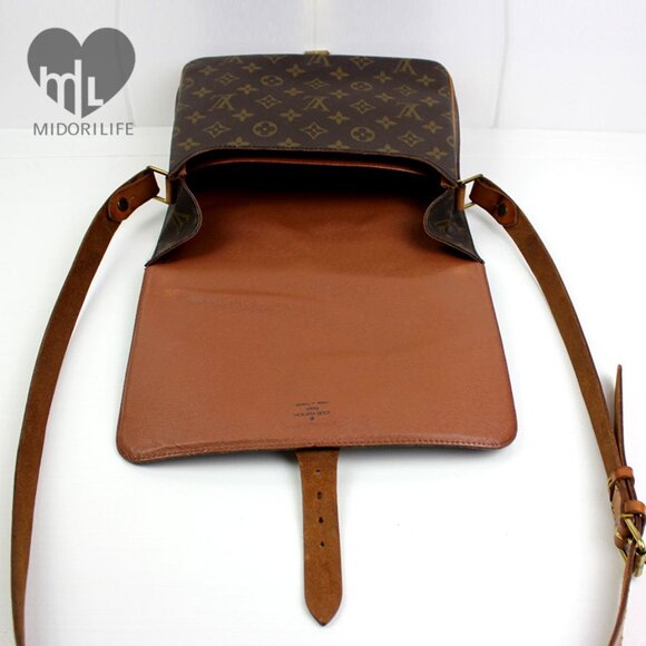 LOUIS VUITTON Vintage Monogram Cartouchiere Crossbody - Picture 9 of 16